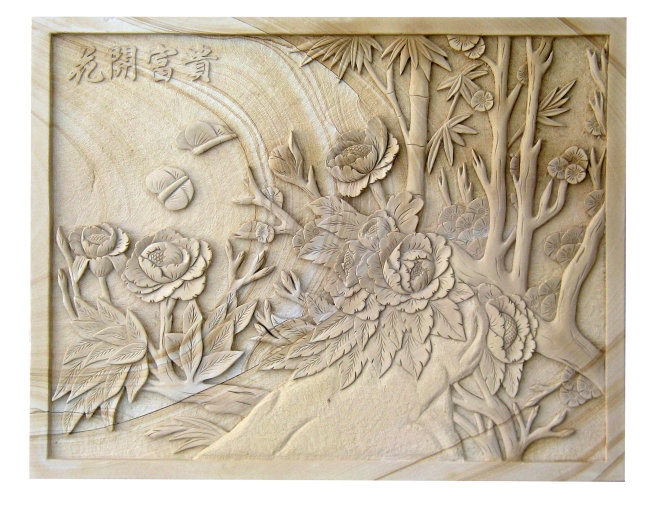 砂岩浮雕
